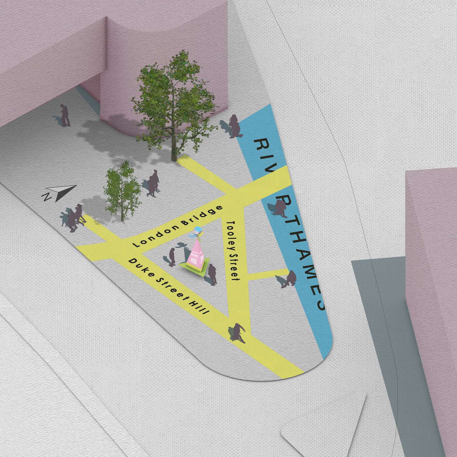 Charles Holland Architects win London Bridge public realm competition